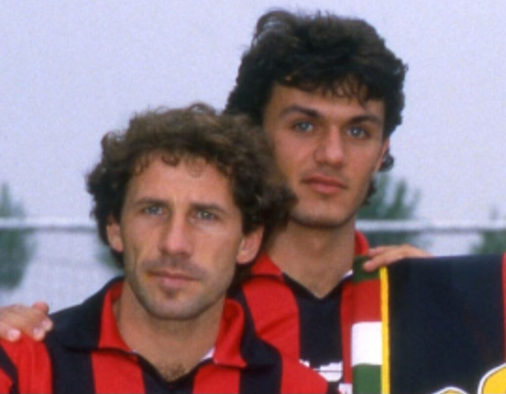 Paolo Maldini Franco Baresi